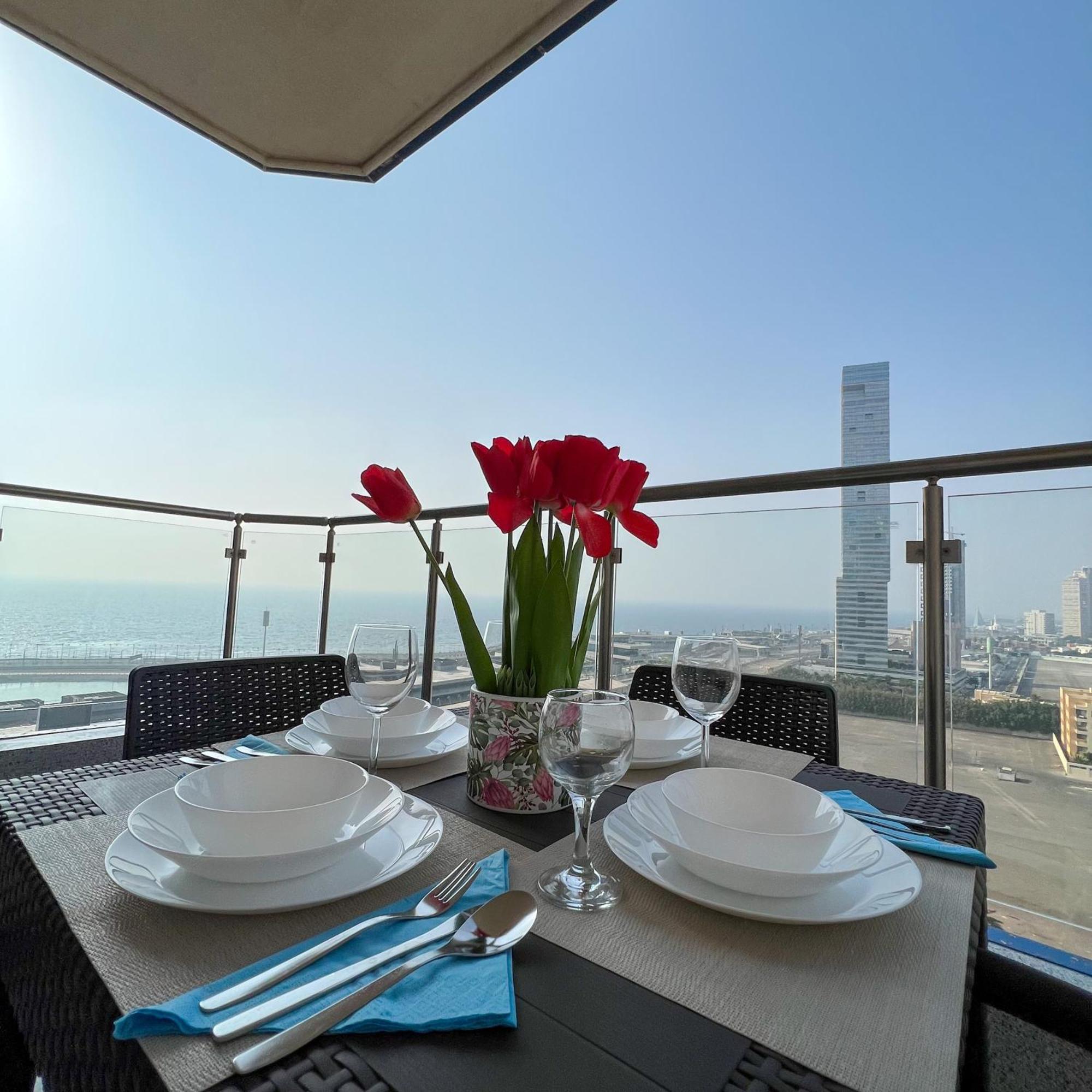 Ferienwohnung Almasarat Tower Sea View Dschidda Exterior foto
